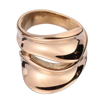 Foto 1 | Foto 1 | Anillo De Acero Inoxidable Enso Para Dama Eicn232128r Rosado