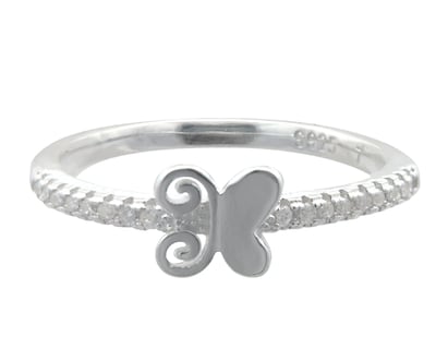 Foto 1 | Foto 1 | Anillo Mariposa #7 Horoz Plata .925 Cp70