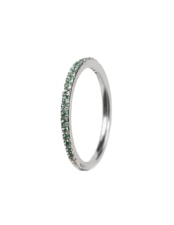 Foto 4 | Foto 4 | Churumbela Lucie de Esmeraldas de Oro Blanco de 14k Talla 6.5