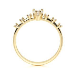 Foto 3 | Foto 3 | Anillo De Promesa Oro 10k Dalia Abba Joyas Talla 5.5