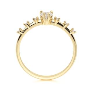 Foto 3 | Foto 3 | Anillo De Promesa Oro 10k Dalia Abba Joyas Talla 8