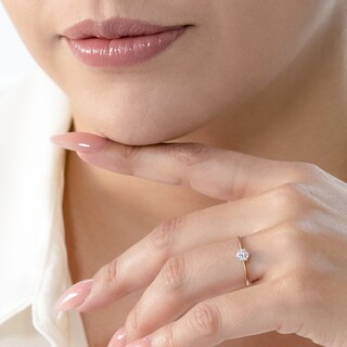 Foto 4 | Foto 4 | Anillo De Promesa Oro 10k Holy Abba Joyas Talla 6.5