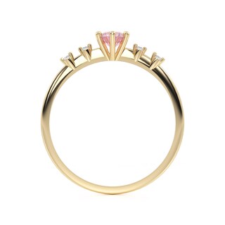 Foto 2 | Foto 2 | Anillo de Promesa Oro 10k Jasmin Abba Joyas Talla 5