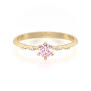 Foto 1 | Foto 1 | Anillo de Promesa Oro 10k Jasmin Abba Joyas Talla 6