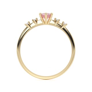 Foto 2 | Foto 2 | Anillo de Promesa Oro 10k Jasmin Abba Joyas Talla 6