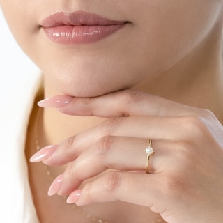 Foto 4 | Foto 4 | Anillo de Promesa Oro 10k Perla Abba Joyas Talla 5