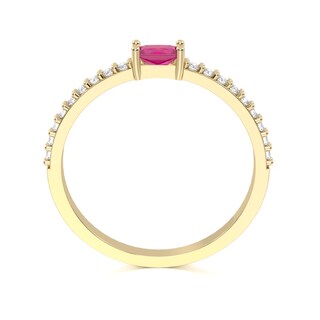 Foto 2 | Foto 2 | Anillo De Promesa Ariel 10k Oro Talla 5.5