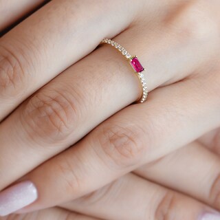 Foto 4 | Foto 4 | Anillo De Promesa Ariel 10k Oro Talla 5.5