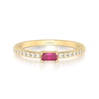 Foto 1 | Foto 1 | Anillo De Promesa Ariel 10k Oro Talla 5.5