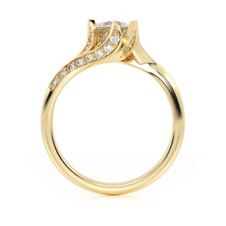 Foto 2 | Foto 2 | Anillo de Compromiso Oro 10k Bella Abba Joyas Talla 8.5
