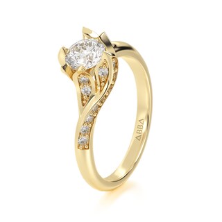 Foto 3 | Foto 3 | Anillo de Compromiso Oro 10k Bella Abba Joyas Talla 7.5