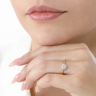 Foto 4 | Foto 4 | Anillo de Compromiso Oro 10k Clásico Abba Joyas Talla 5.5