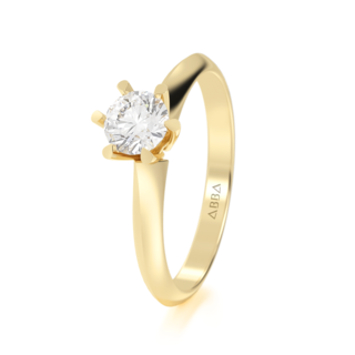 Foto 3 | Foto 3 | Anillo de Compromiso Oro 10k Clásico Abba Joyas Talla 6.5