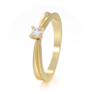 Foto 2 | Foto 2 | Anillo De Compromiso Oro 10k Cloe Abba Joyas Talla 4.5