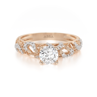 Foto 1 | Foto 1 | Anillo De Compromiso Oro 10k Vintage Thin Abba Joyas Talla 4.5