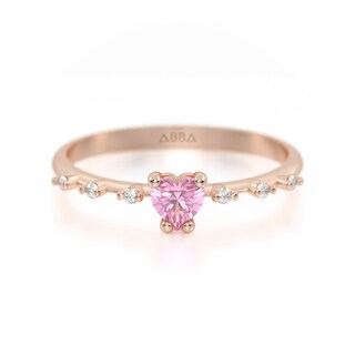 Foto 1 | Foto 1 | Anillo De Promesa Dalia 10k Oro Talla 4.5
