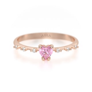 Foto 1 | Foto 1 | Anillo De Promesa Dalia 10k Oro Talla 8.5