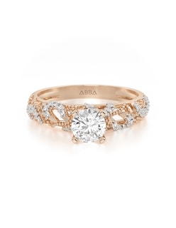 Foto 1 | Foto 1 | Anillo de Compromiso Oro 14k Vintage Thin Abba Joyas Talla 4.5