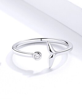 Foto 4 | Foto 4 | Anillo Chulada, Cola De Sirena De Plata .925 Con Chapa De Platino