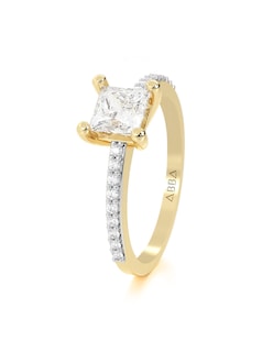 Foto 2 | Foto 2 | Anillo de Compromiso Abba Joyas 10k Oro Talla 7.5