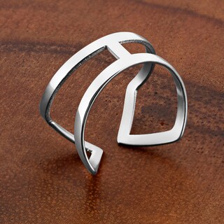 Foto 4 | Foto 4 | Anillo West Coast Jewelry Elya, Brazalete De Acero Inoxidable Pulido - Venta Internacional.