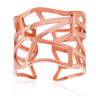 Foto 1 | Foto 1 | Anillo West Coast Jewelry Elya Geométrico De Acero Inoxidable - Venta Internacional.