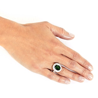 Foto 3 | Foto 3 | Anillo West Coast Jewelry De Plata De Ley Con Circonita Esmeralda - Venta Internacional.