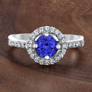 Foto 5 | Foto 5 | Anillo De Plata De Ley Con Circonita Cúbica Azul Montana De West Coast Jewelry - Venta Internacional.