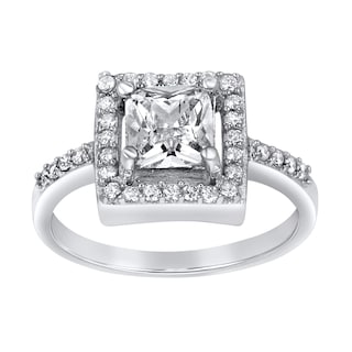 Foto 2 | Foto 2 | Anillo West Coast Jewelry De Plata De Ley Con Circonitas, Tamaño 6 - Venta Internacional.