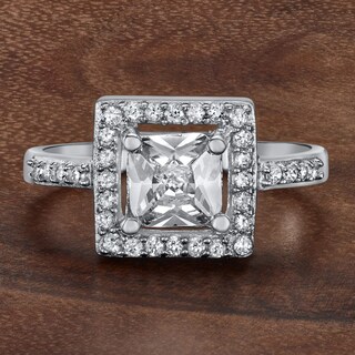 Foto 5 | Foto 5 | Anillo West Coast Jewelry De Plata De Ley Con Circonitas, Tamaño 6 - Venta Internacional.