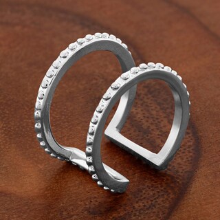 Foto 4 | Foto 4 | Anillo West Coast Jewelry Elya Con Tuercas De Acero Inoxidable Sz 8 - Venta Internacional.