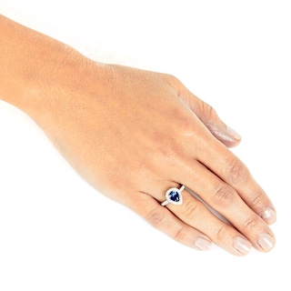 Foto 4 | Foto 4 | Anillo De Plata De Ley 925 Con Circonita Cúbica Azul Montana De West Coast Jewelry - Venta Internacional.
