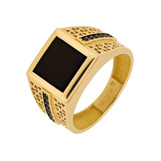 Foto 1 | Foto 1 | Anillo Zekie 7225 Oro 14k con Zirconias 12
