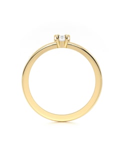 Foto 3 | Foto 3 | Anillo De Promesa Tainy 10k Oro Talla 7.5