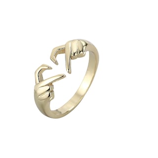 Foto 2 | Foto 2 | Anillo Huoguo Romantic Hands Than Heart Geometric Palm Love - Venta Internacional.