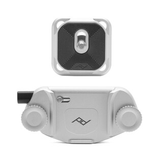 Foto 4 | Foto 4 | Clip De Cámara Peak Design Capture V3 Plateado Con Placa - Venta Internacional.
