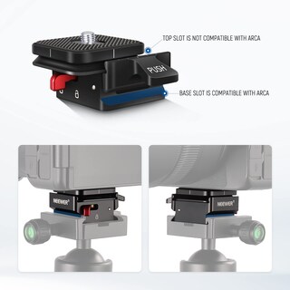 Foto 4 | Foto 4 | Placa De Liberación Rápida Neewer Qrp-1 Para Trípode, Monopié, Etc. - Venta Internacional.