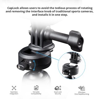 Foto 2 | Foto 2 | Soporte de Succión Pgytech Caplock Triple Para Dji Osmo Action - Venta Internacional