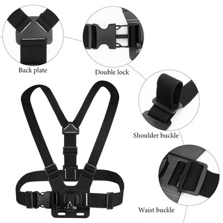 Foto 2 | Foto 2 | Correa de Montaje para Pecho Geekria Compatible Dji Osmo Pocket 3 - Venta Internacional