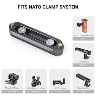 Foto 3 | Foto 3 | Nato Rail Smallrig De 7 Cm De Largo Con Pasadores Con Resorte Para Red/bm - Venta Internacional.