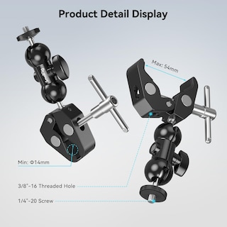Foto 6 | Foto 6 | Soporte Para Cámara Smallrig Super Con Doble Cabezal Esférico - Venta Internacional.
