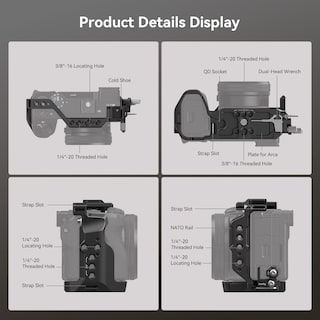 Foto 6 | Foto 6 | Kit De Soporte De Cámara Smallrig Para Sony A6700 Con Abrazadera De Cable Hdmi - Venta Internacional.