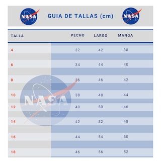 Foto 7 | Foto 7 | Chamarra Nasa color Azul para Niño