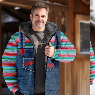 Foto 4 | Foto 5 | Venta Internacional-Chamarra con Capucha Guantnig Multicolor para Niño