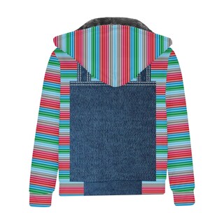 Foto 2 | Foto 3 | Venta Internacional-Chamarra con Capucha Guantnig Multicolor para Niño