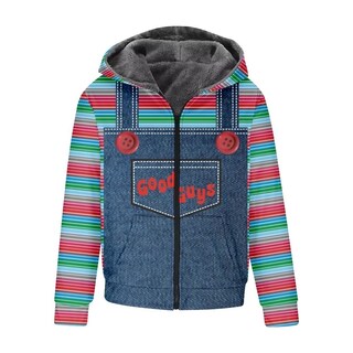 Foto 1 | Foto 1 | Venta Internacional-Chamarra con Capucha Guantnig Multicolor para Niño