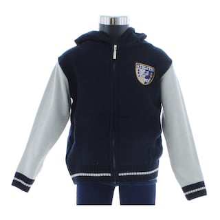 Foto 5 | Foto 5 | Chamarra Para Niño Chicos Olé 2994 Azul Y Gris Con Capucha
