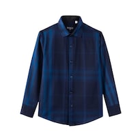 Camisa Ravalli Ksh-450-79 Manga Larga color Navy para Niño