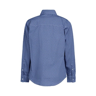 Foto 3 | Foto 3 | Camisa Vaquera Wrangler Slim Fit color Azul Manga Larga para Niño