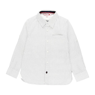 Foto 1 | Foto 1 | Camisa Boboli Blanca dos Opciones de Manga para Niño